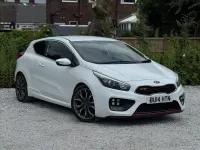 Used Kia ProCeed GT 2014 White Hatchback