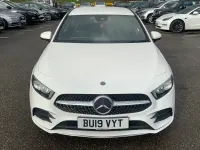 Used Mercedes A200 AMG line 150 HP (110 kW) 2019 White Hatchback
