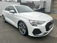 Used Audi A3 S-Line 150 HP (110 kW) 2025 White Sedan