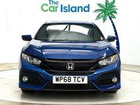 Begagnad Honda Civic SR 126 HK (92 kW) 2019 Blå Halvkombi