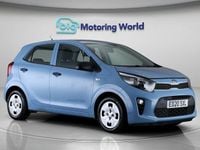 Used Kia Picanto 67 HP (49 kW) 2020 Blue Hatchback