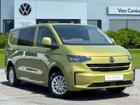 New VW T7 Pro 150 HP (110 kW) 2026 Green Van