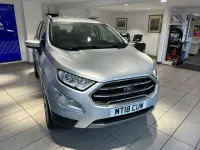 Używany Ford Ecosport Titanium 125 KM (91 kW) 2018 Srebrny SUV