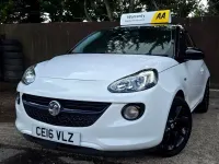 Used Vauxhall Adam S 2016 White Hatchback