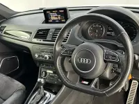 Used Audi Q3 Black Edition 180 HP (132 kW) 2017 White SUV