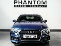 Used Audi A3 S-line plus 150 HP (110 kW) 2017 Blue Sedan