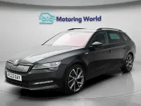 Used Skoda Superb SportlinePlus 215 HP (158 kW) 2023 Black Estate