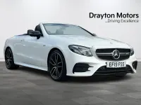 Used Mercedes E53 AMG Premium 457 HP (336 kW) 2019 White Cabriolet