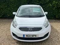 Used Kia Venga 89 HP (65 kW) 2011 White Hatchback