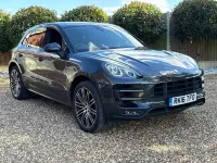 Used Porsche Macan Turbo 400 HP (294 kW) 2016 Grey SUV