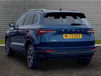 Used Skoda Karoq SE L 110 HP (80 kW) 2023 Petrol blue metallic SUV