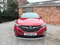 Used Vauxhall Grandland X Sport 130 HP (95 kW) 2018 Red SUV