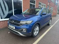 Używany VW T-Cross SE 2021 Niebieski SUV