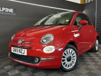 Used Fiat 500 Lounge 69 HP (50 kW) 2019 Red Hatchback