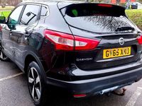 Used Nissan Qashqai N-TEC 110 HP (80 kW) 2015 Black SUV