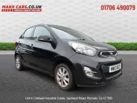 Used Kia Picanto 68 HP (50 kW) 2013 Black Hatchback
