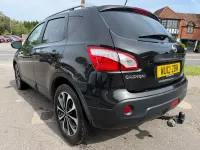 Used Nissan Qashqai N-TEC 117 HP (86 kW) 2012 Black SUV