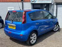 Used Nissan Note Tekna 110 HP (80 kW) 2011 Blue Hatchback