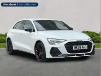 New Audi A3 e-tron Black Edition 200 HP (147 kW) 2026 White Hatchback