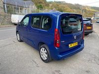 Used Vauxhall Combo S 130 HP (95 kW) 2020 Blue MPV