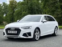 Used Audi A4 S-Line 204 HP (150 kW) 2024 White Estate