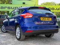 Used Ford Focus Titanium 125 HP (91 kW) 2017 Blue Hatchback