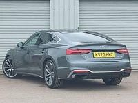Begagnad Audi A5 S-Line 163 HK (119 kW) 2020 Grå Sportkupé