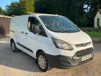 Used Ford Transit Custom 100 HP (73 kW) 2016 White Van