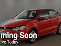 Begagnad VW Polo Edition 90 HK (66 kW) 2017 Röd Halvkombi