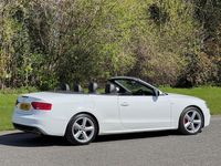 Used Audi A5 Cabriolet S-Line 2012 White Cabriolet