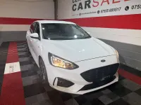 Used Ford Focus ST-Line X 125 HP (91 kW) 2019 White Hatchback