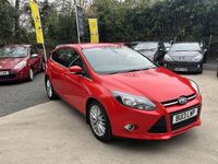 Used Ford Focus Zetec 2013 Red Hatchback
