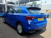 Used Skoda Fabia Comfort 94 HP (69 kW) 2022 Energy blue Hatchback