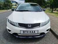 Used Honda Civic 98 HP (72 kW) 2011 White Hatchback