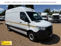 Used Mercedes Sprinter 163 HP (119 kW) 2019 White Van
