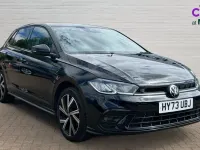 Used VW Polo R-line 95 HP (69 kW) 2023 Black Hatchback