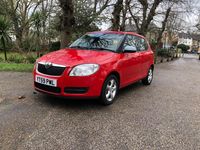 Used Skoda Fabia 2009 Red Hatchback
