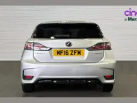 Used Lexus CT200h Sport Line 136 HP (100 kW) 2016 Silver Hatchback