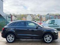 Używany Audi Q3 S-Line 150 KM (110 kW) 2017 Czarny SUV