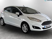 Used Ford Fiesta Zetec 82 HP (60 kW) 2014 White Hatchback