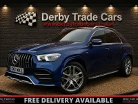 Used Mercedes GLE53 AMG AMG 435 HP (319 kW) 2021 Blue SUV
