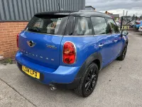 Used Mini Cooper D 112 HP (82 kW) 2014 Blue Hatchback