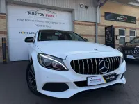 Used Mercedes C200 Premium 2018 White Sedan