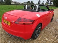 Used Audi TT S-Line 184 HP (135 kW) 2014 Red Cabriolet