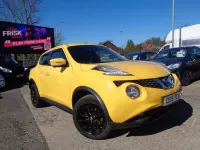 Używany Nissan Juke Tekna 110 KM (80 kW) 2015 Żółty SUV