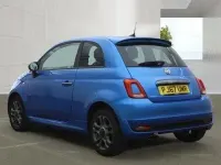 Used Fiat 500 S 69 HP (50 kW) 2017 Blue Hatchback