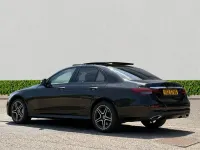 Used Mercedes E300 AMG line 2021 Black Sedan