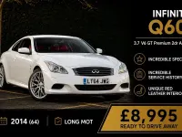 Used Infiniti Q60 Premium 335 HP (246 kW) 2014 White Cabriolet