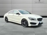 Used Mercedes CLA200 AMG 136 HP (100 kW) 2015 White Coupe