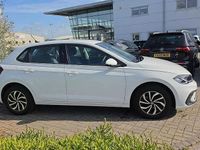 Used VW Polo Life 95 HP (69 kW) 2022 White Hatchback